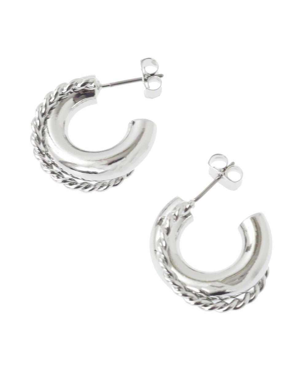 Green Parks ・ＨＡＬＦ　ＴＩＭＥ　ボールドフープピアス 