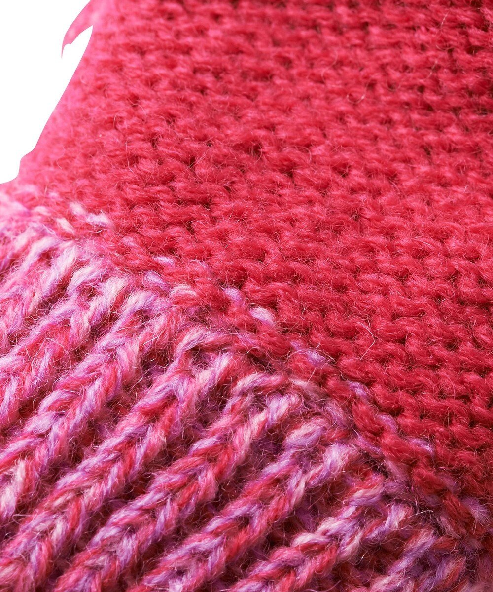 MIKI HOUSE HOT BISCUITS 【1-5歳】 編みモチーフ付き ミトン（手袋） 