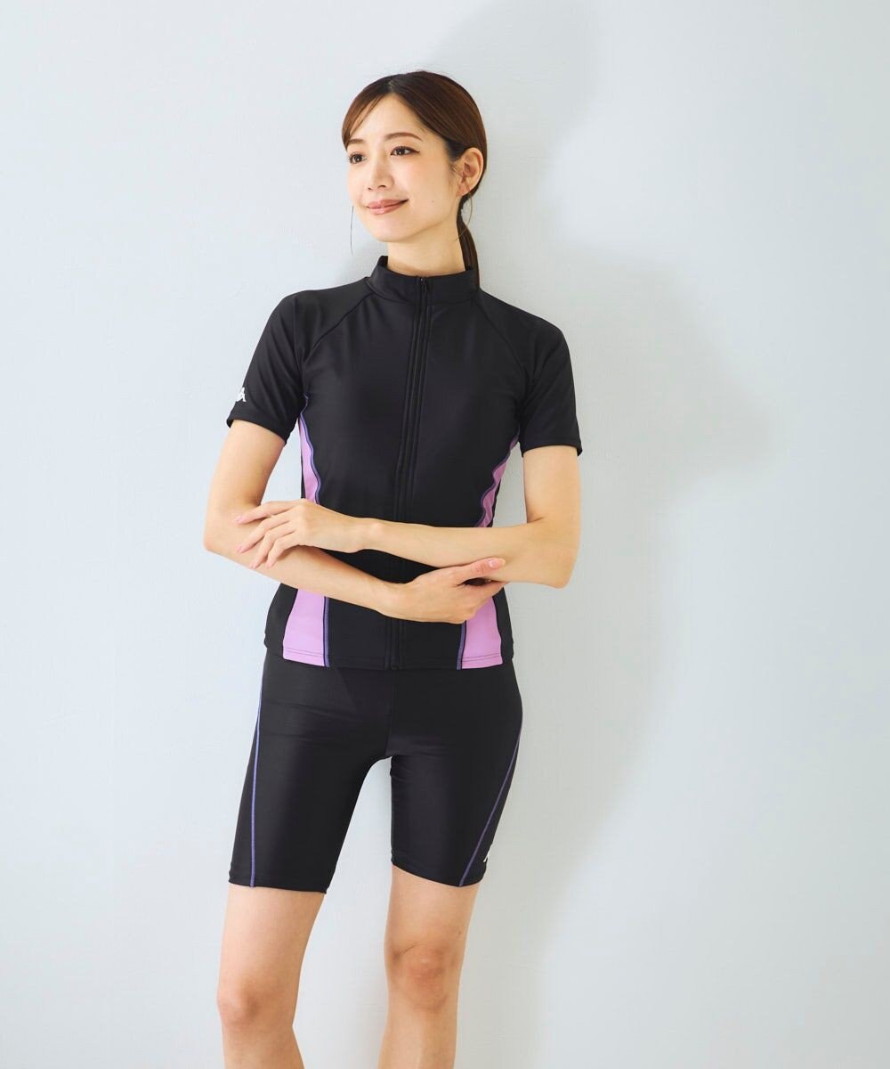 OP／FILA 【Kappa】フルジップ半袖セパレート水着 