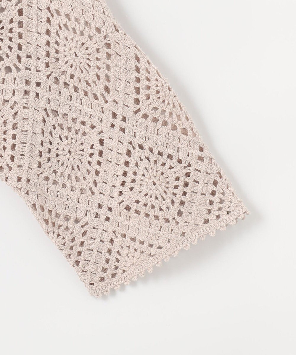 J.PRESS LADIES 【洗える】クロッシェ ニット 