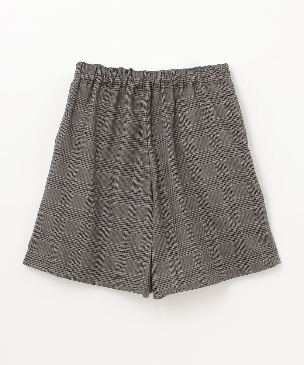 ANY KIDS チェック柄 プリーツ キュロット 