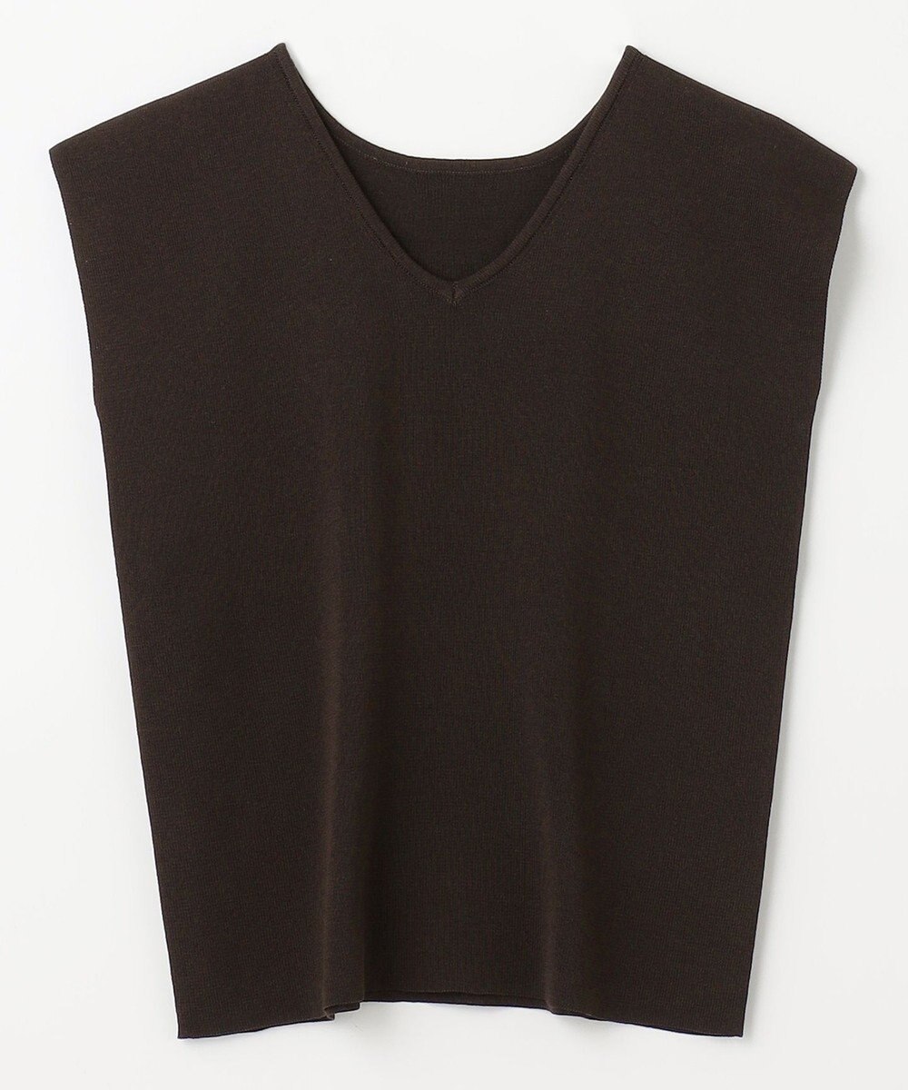 ANY 【前後2WAY/アンチピリング/洗濯機可】ノースリーブニット 