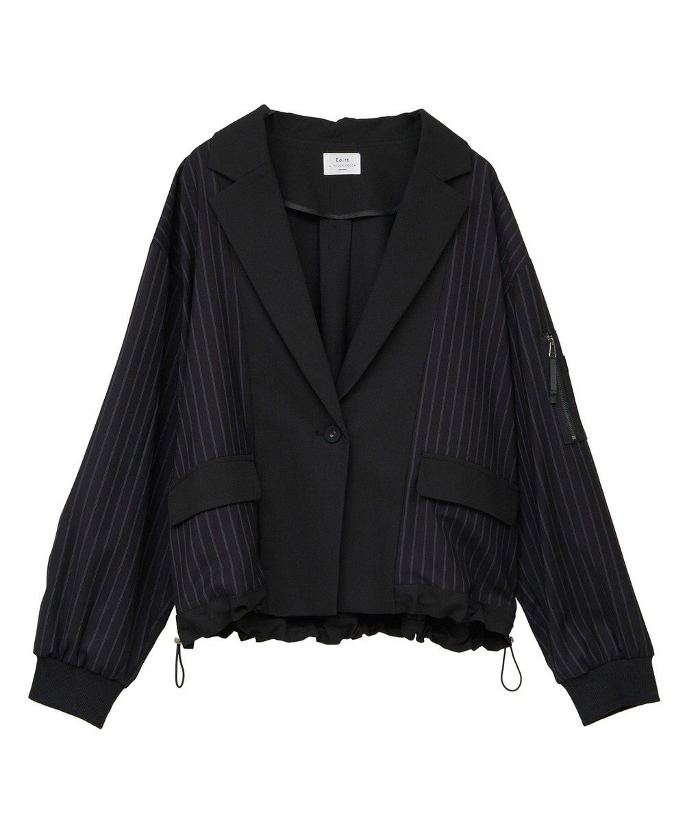 YECCA VECCA MA-1風デザインジャケット 