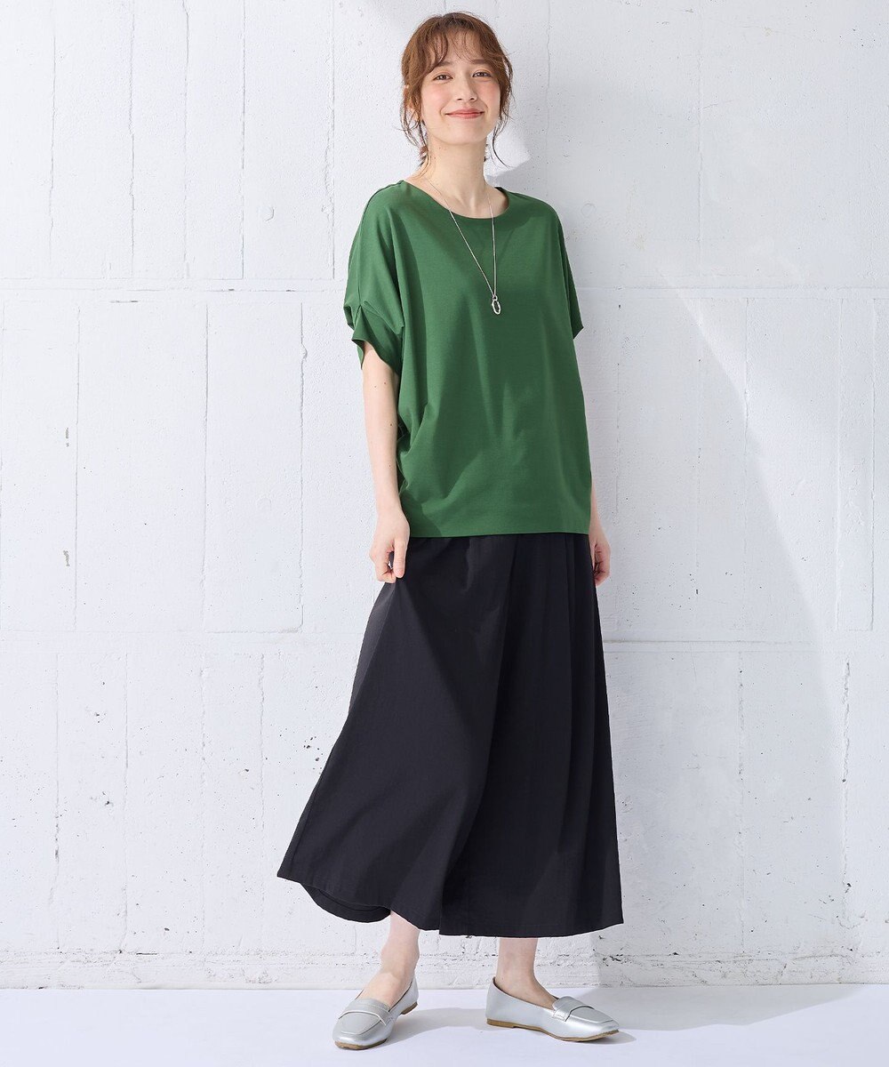 ANY L ゆるシルエットドルマンプルオーバー 