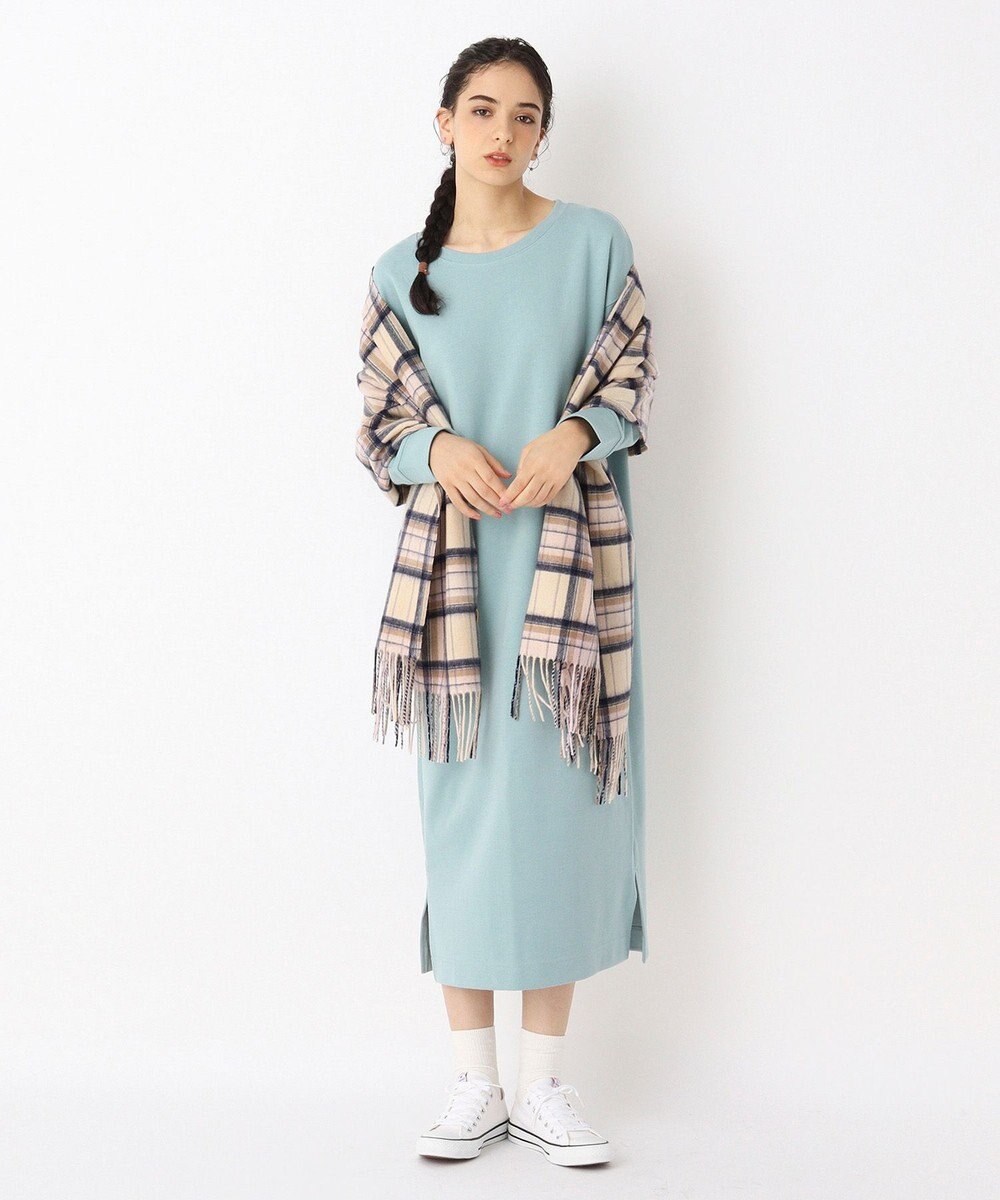 MOONBAT WEB限定【洗える】ミエル (miel) カシミヤ100％ チェックストール 