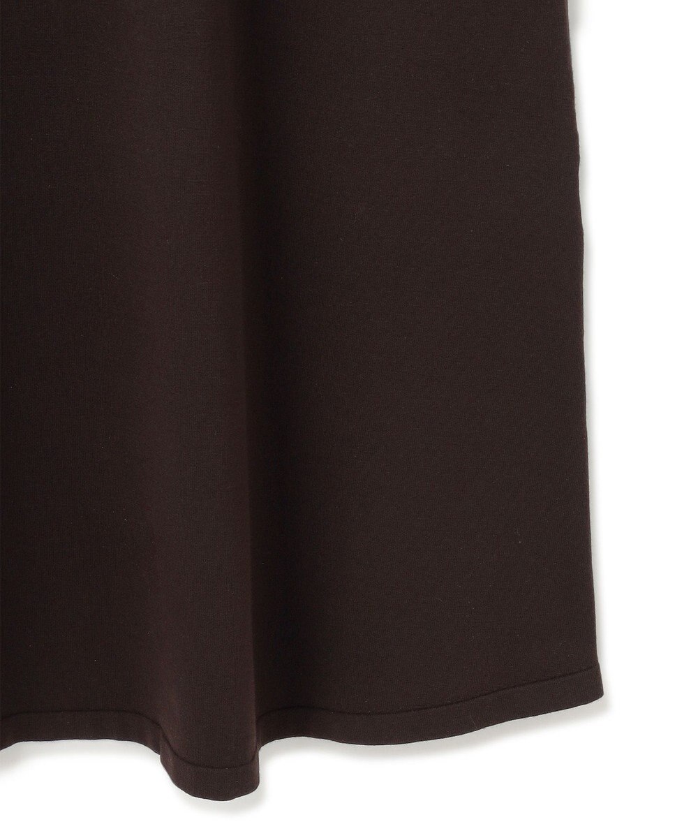 23区 S 【洗える】ヴィスコースストレッチ パフスリーブ ニットワンピース 