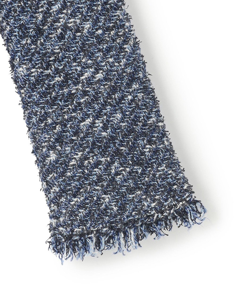 ICB 【ドラマ「続・続・最後から二番目の恋」着用】 デニムライクツィード ニットジャケット 