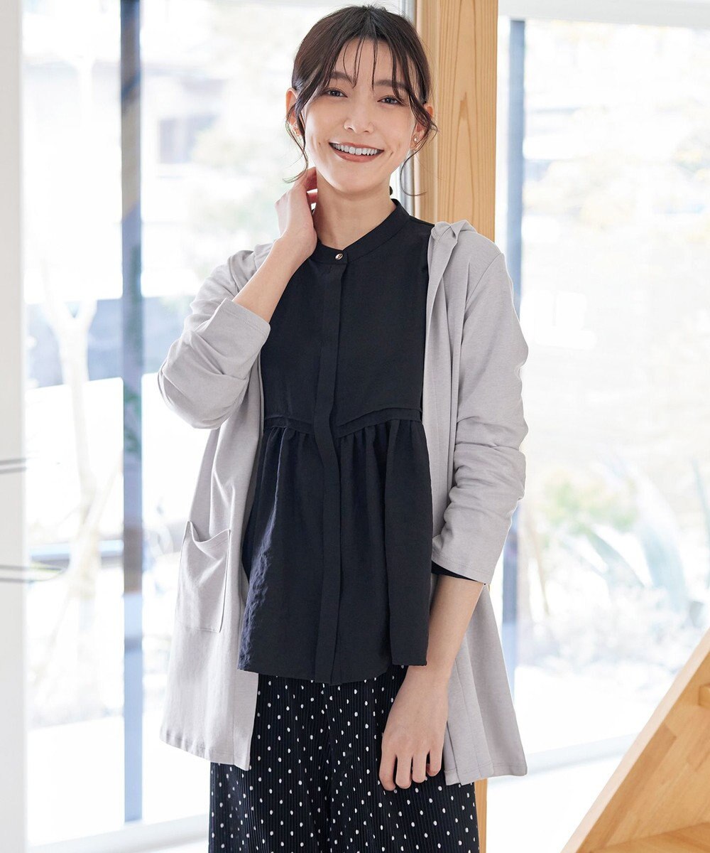 Tiaclasse 【小倉優子さん着用・UVケア・接触冷感】“やみつき”カットソーパーカーカーデ 