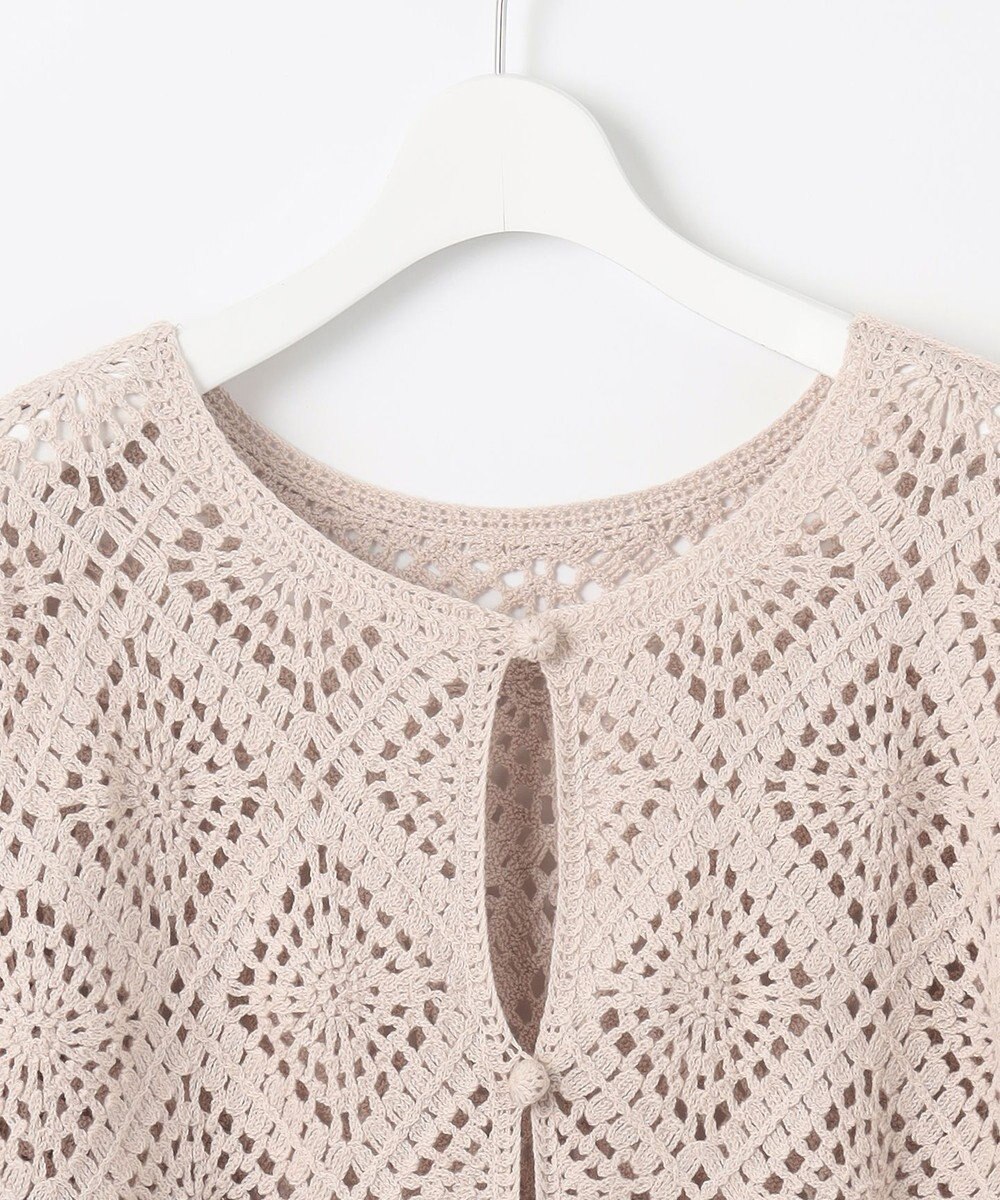 J.PRESS LADIES 【洗える】クロッシェ ニット 