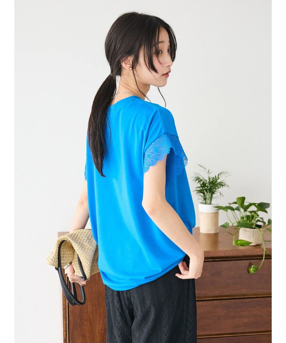 CRAFT STANDARD BOUTIQUE レーススリーブカットプルオーバー 