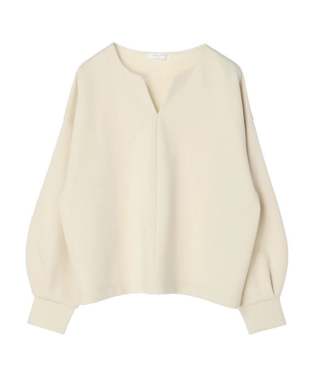 Green Parks キーネックダンボールプルオーバー 