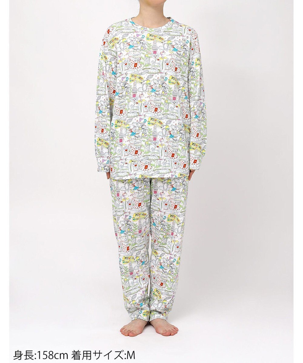 tsumori chisato SLEEP ツモリチサト パジャマ 綿100%(本体) 長袖 長ズボン レディース UDX595/ワコール 