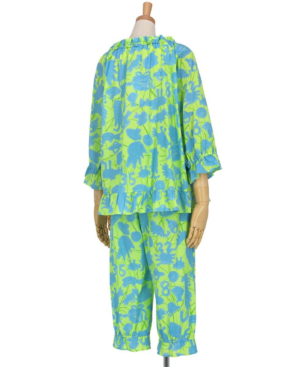 tsumori chisato SLEEP ツモリチサト パジャマ 綿100%(本体) ローン素材 8分袖 長袖 8分丈 レディース UDT211 /ワコール 
