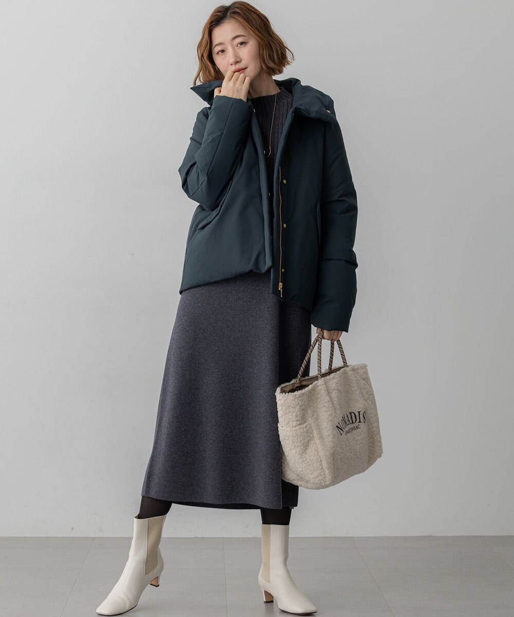 23区 L 【洗える】レイヤードニットツイン ワンピース 