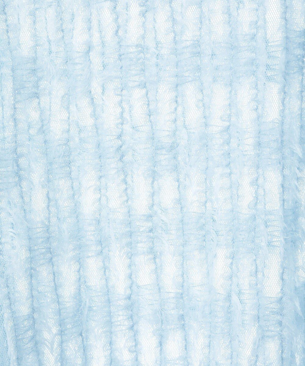 AMERICAN HOLIC チュールフリンジシアーＴシャツ 