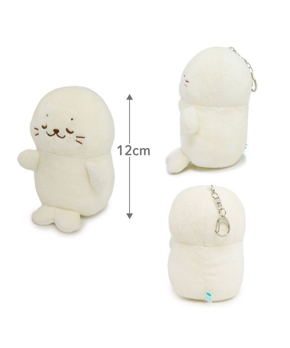 Mother garden しろたん ついてきちゃうマスコット キーホルダー《すやすや顔》 単品 