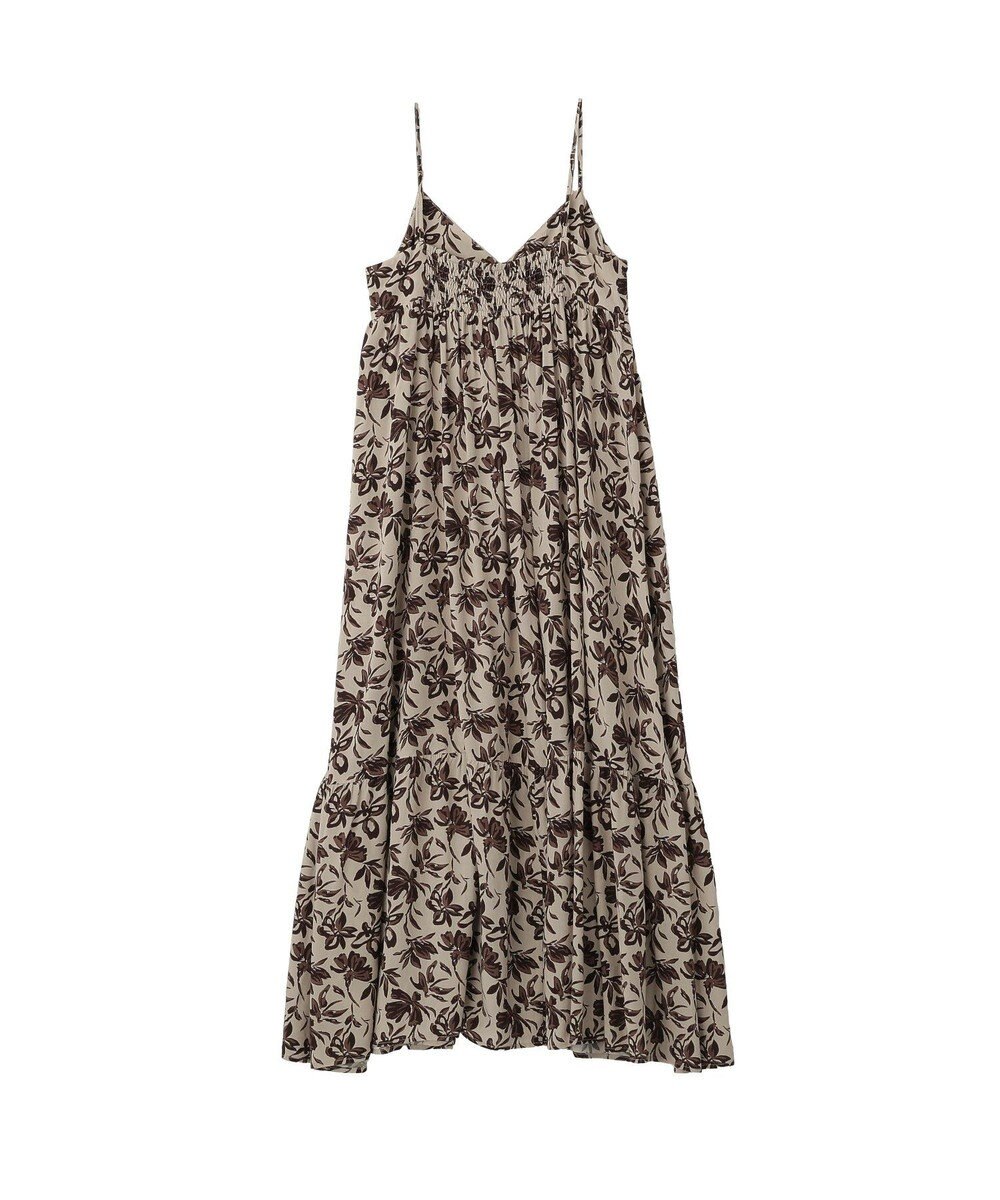 YECCA VECCA アートプリントキャミワンピース 