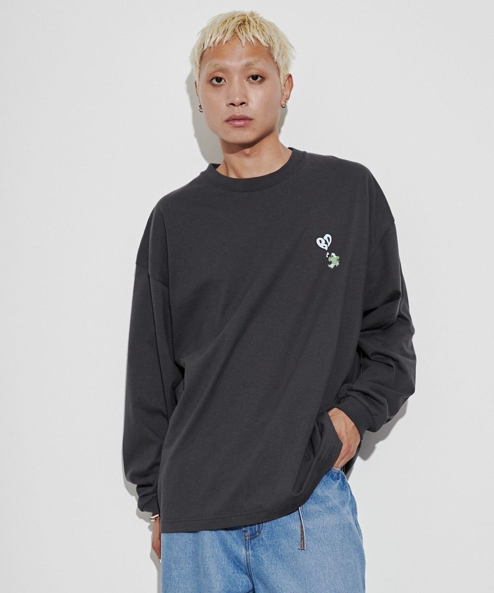 WEGO 【ユニセックス着用ITEM】別注ベンデイビスプランプロゴT（LS） 