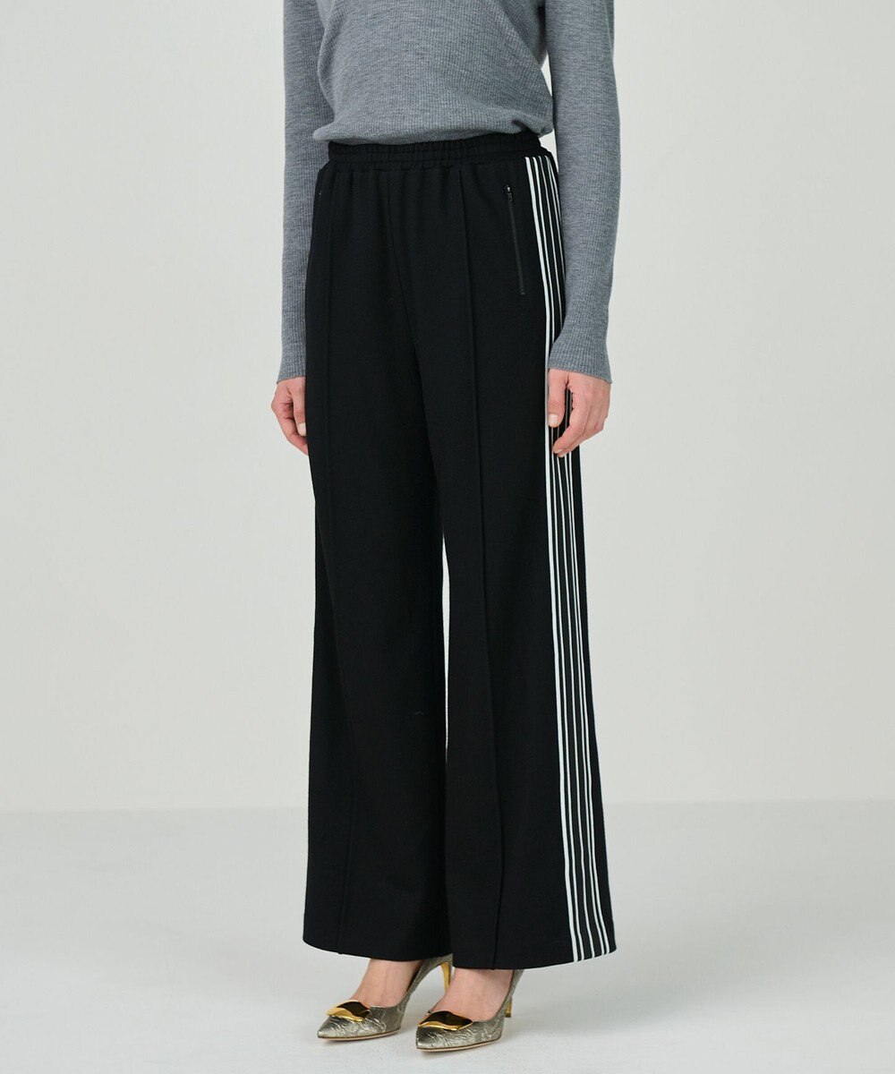 GRACE CONTINENTAL ウールジャージトラックパンツ 