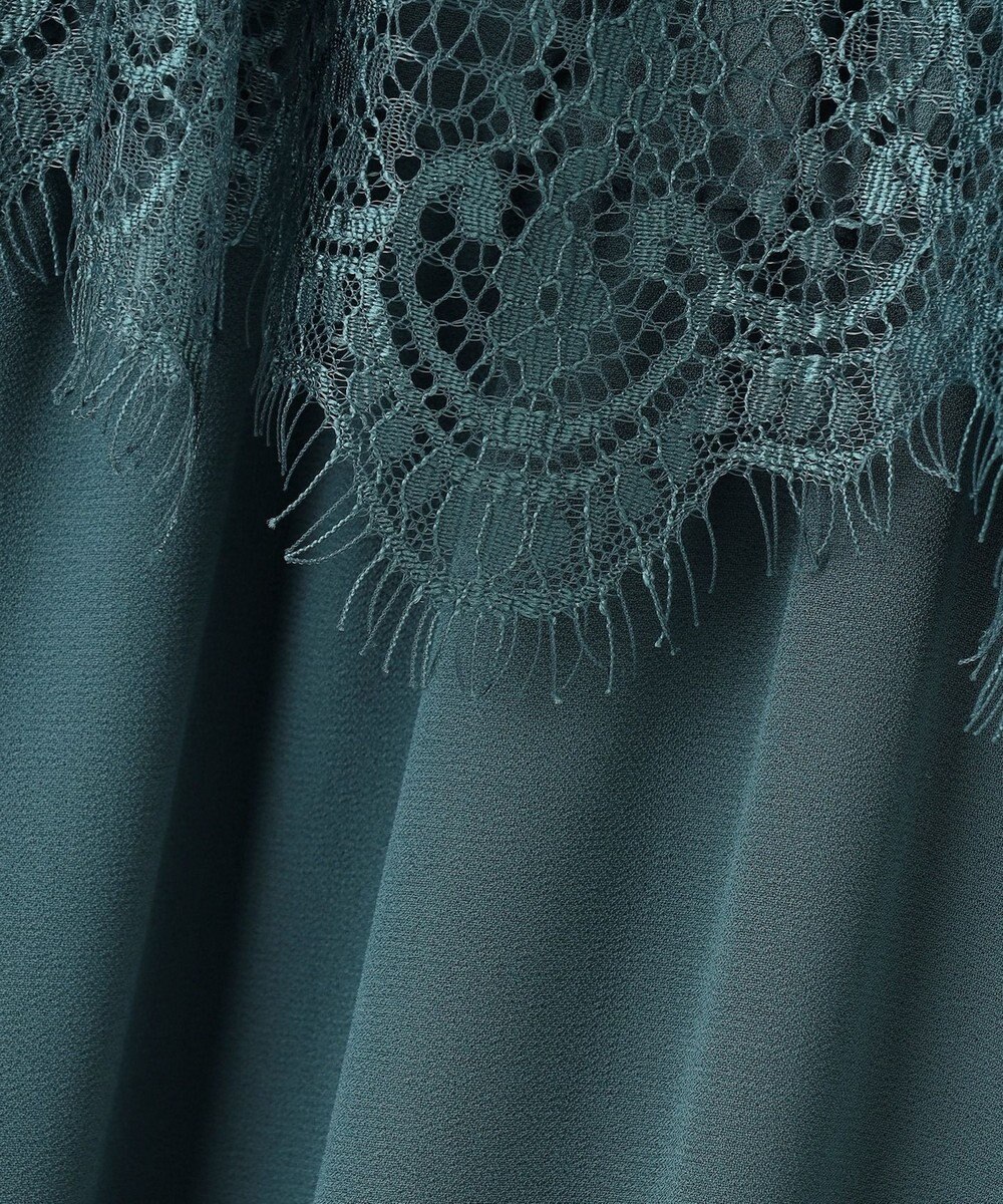 ANY SIS 【洗える】レーシーケープ ドレス 