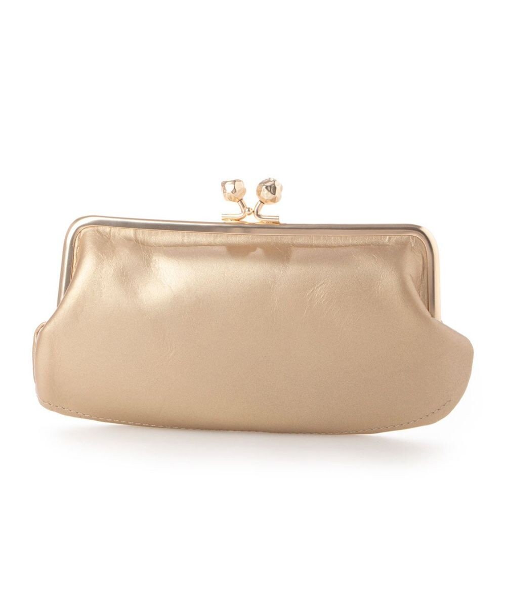 UNBILLION perche フラグメントケース付きアンティーク調ガマグチ長財布 