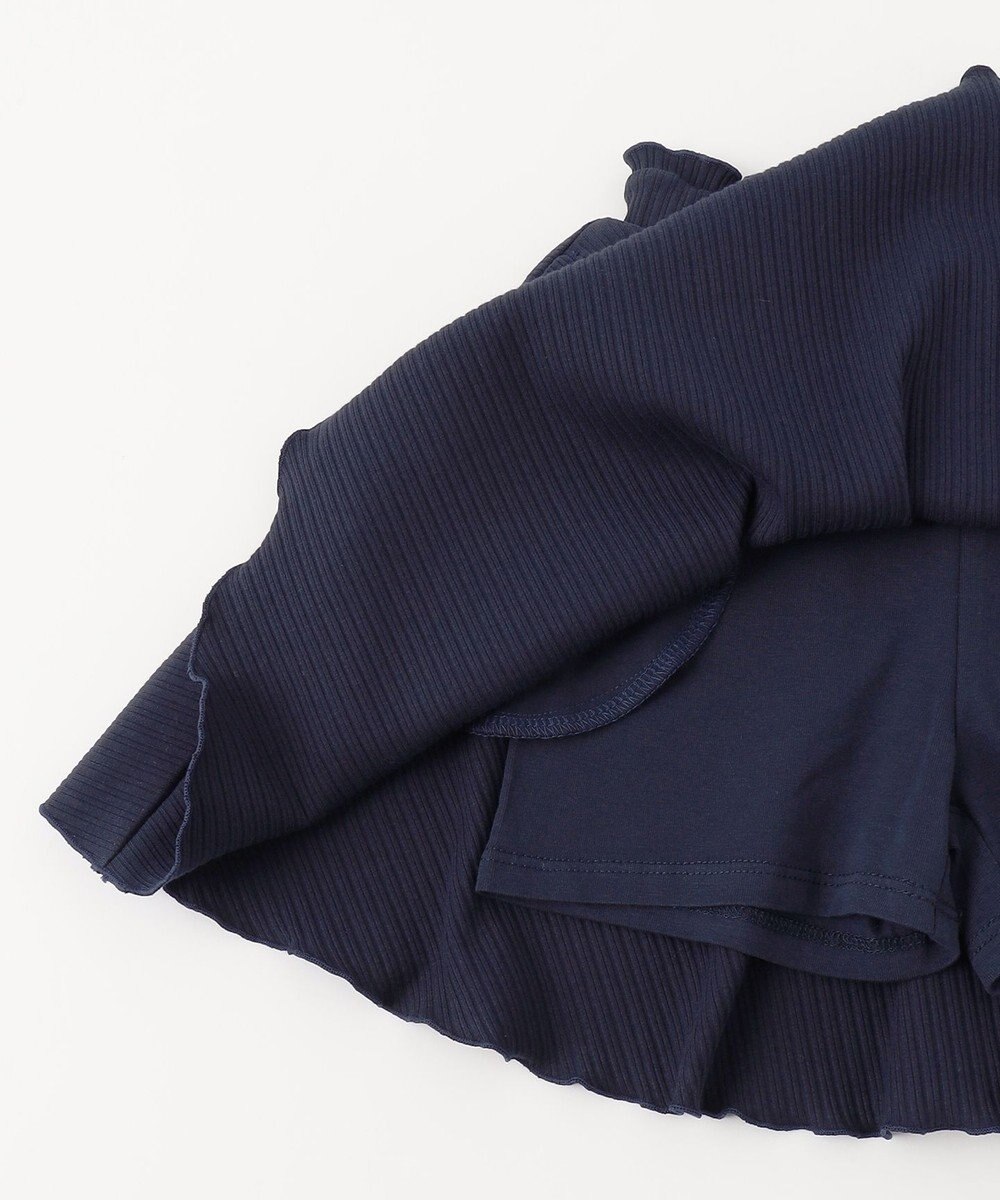 組曲 KIDS 【インパンツ付き】【110-140cm】フレアテレコ スカート 