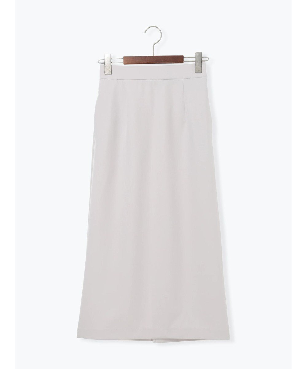 Te chichi 【雑誌掲載アイテム】ダブルクロスイージーナロースカート 