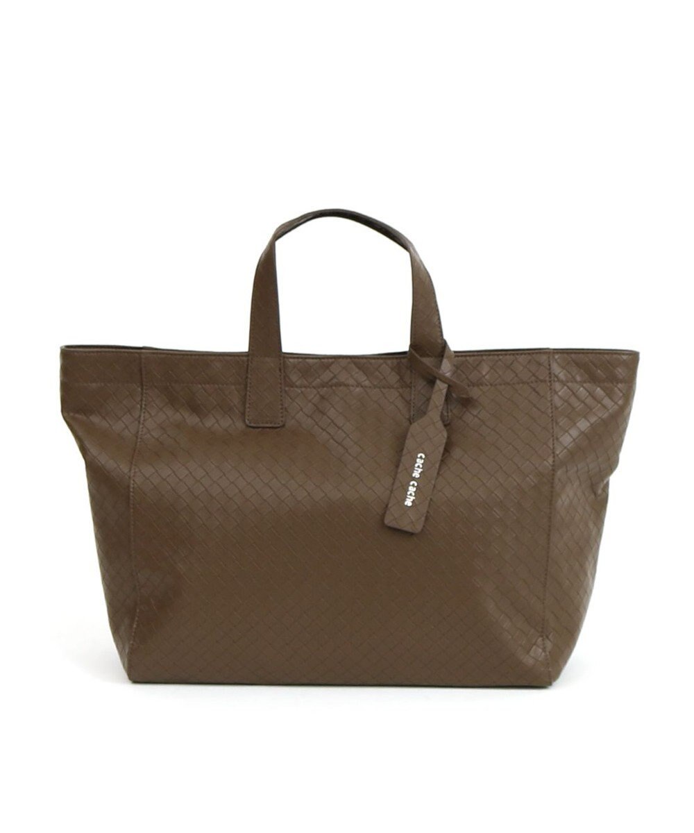 UNBILLION カシュカシュ cachecache / メッシュエンボスA4ショッパートート 