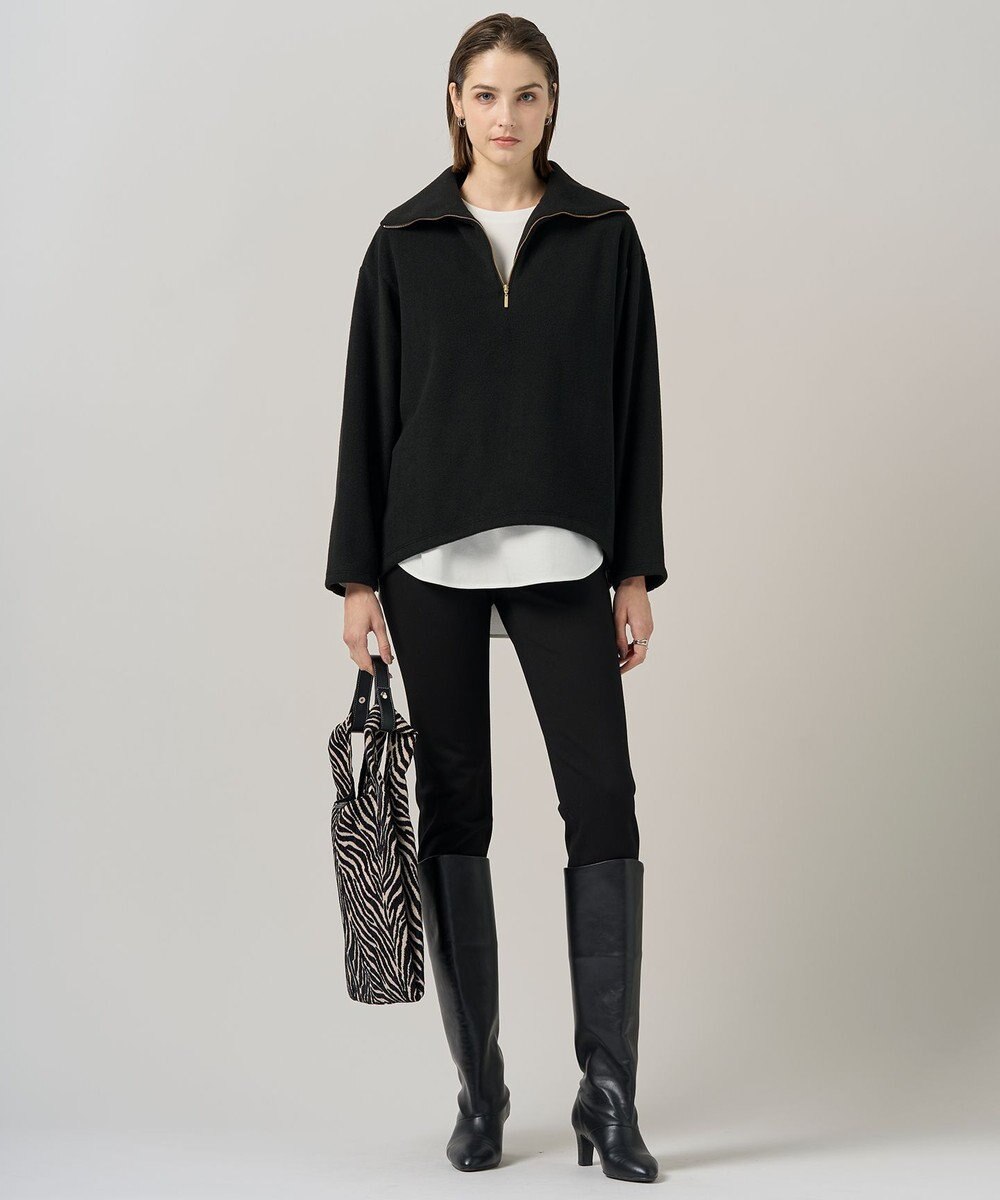 ICB L 【洗える】 ストレッチポンチ レギンスパンツ 