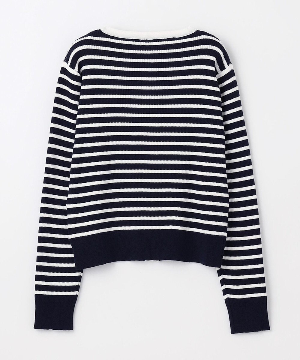 組曲 KIDS 【150-160cm】ボーダーカーディガン 