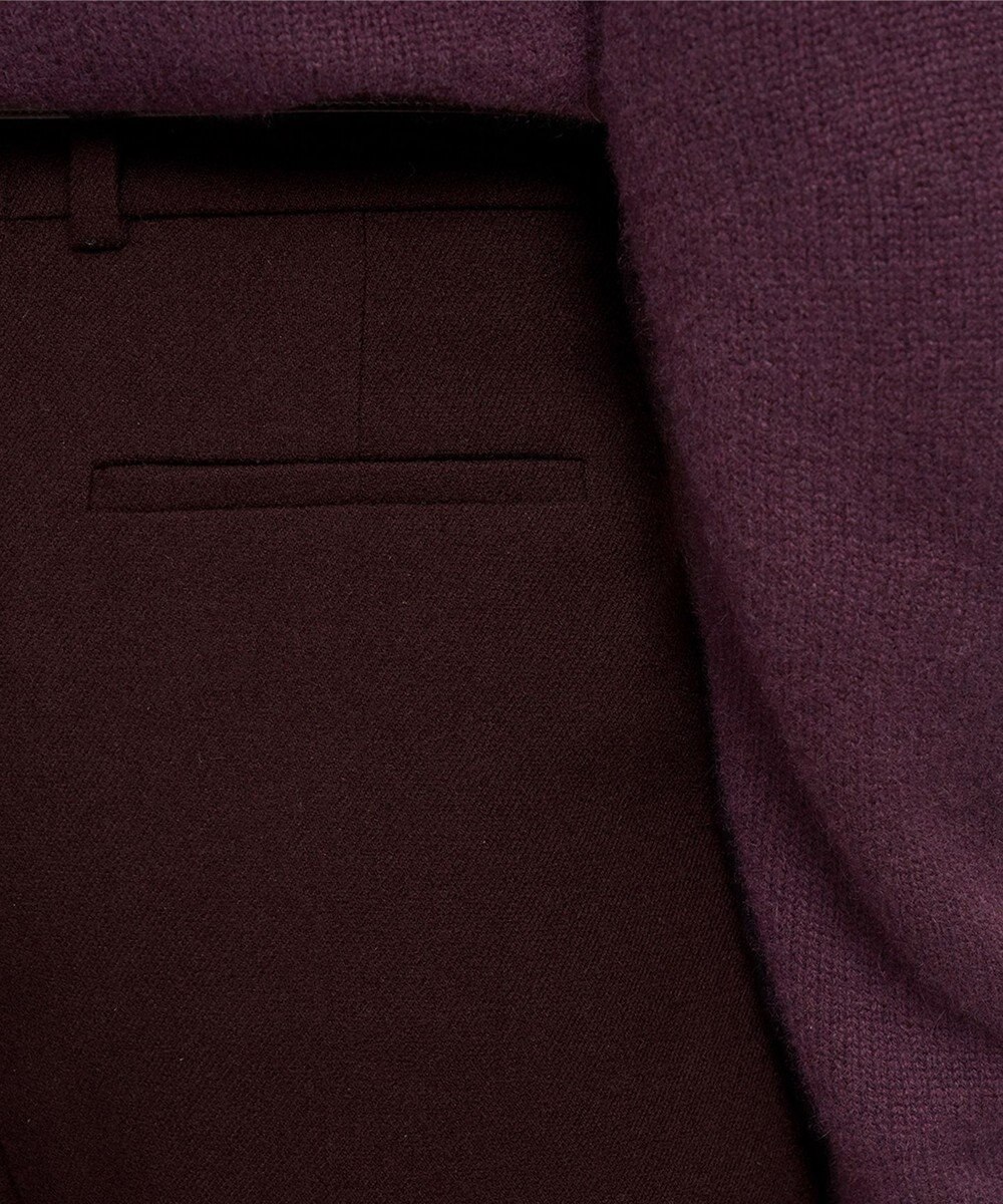 JOSEPH フランネルストレッチ　トラウザーズ 