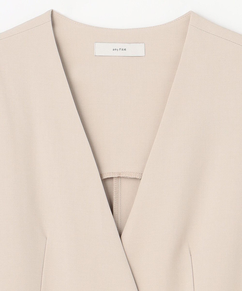 ANY 【セットアップ対応・UVケア・接触冷感】イージケアスタイルアップジレ 