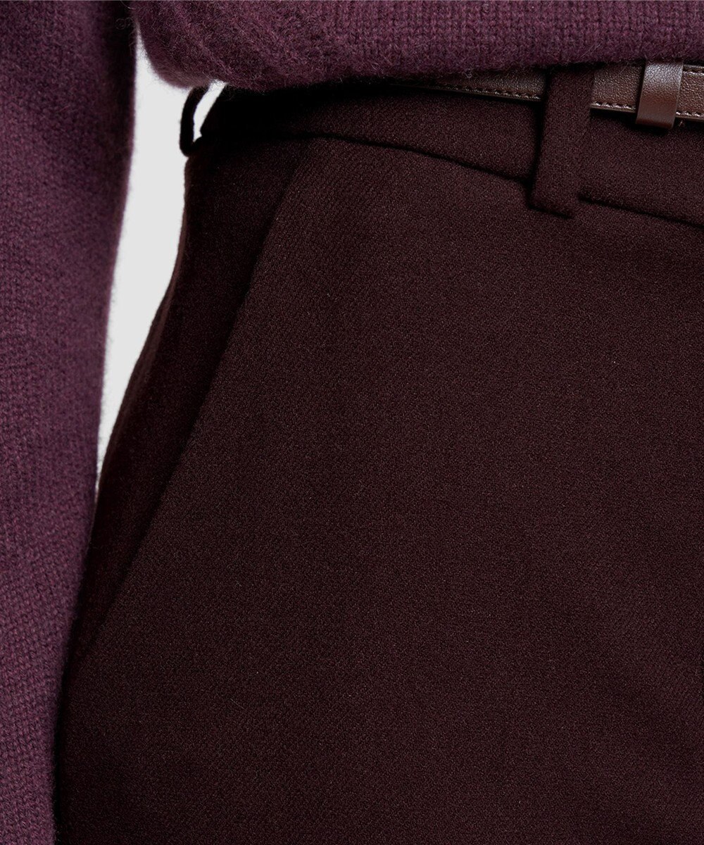 JOSEPH フランネルストレッチ　トラウザーズ 