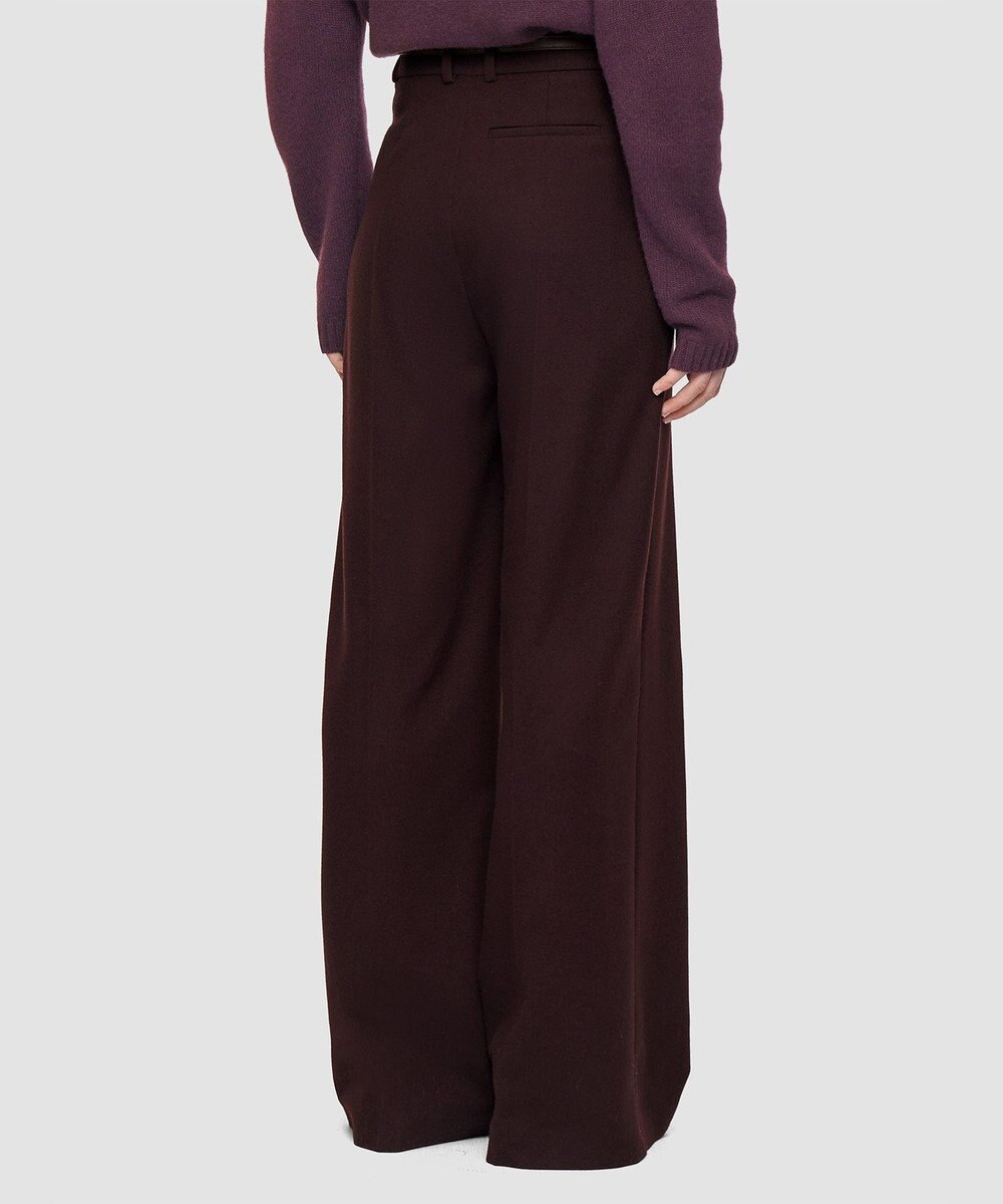 JOSEPH フランネルストレッチ　トラウザーズ 