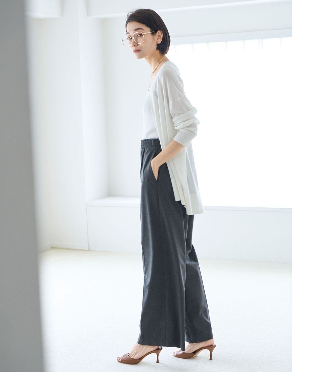 UNFILO 【新色追加】イージーワイドパンツ 