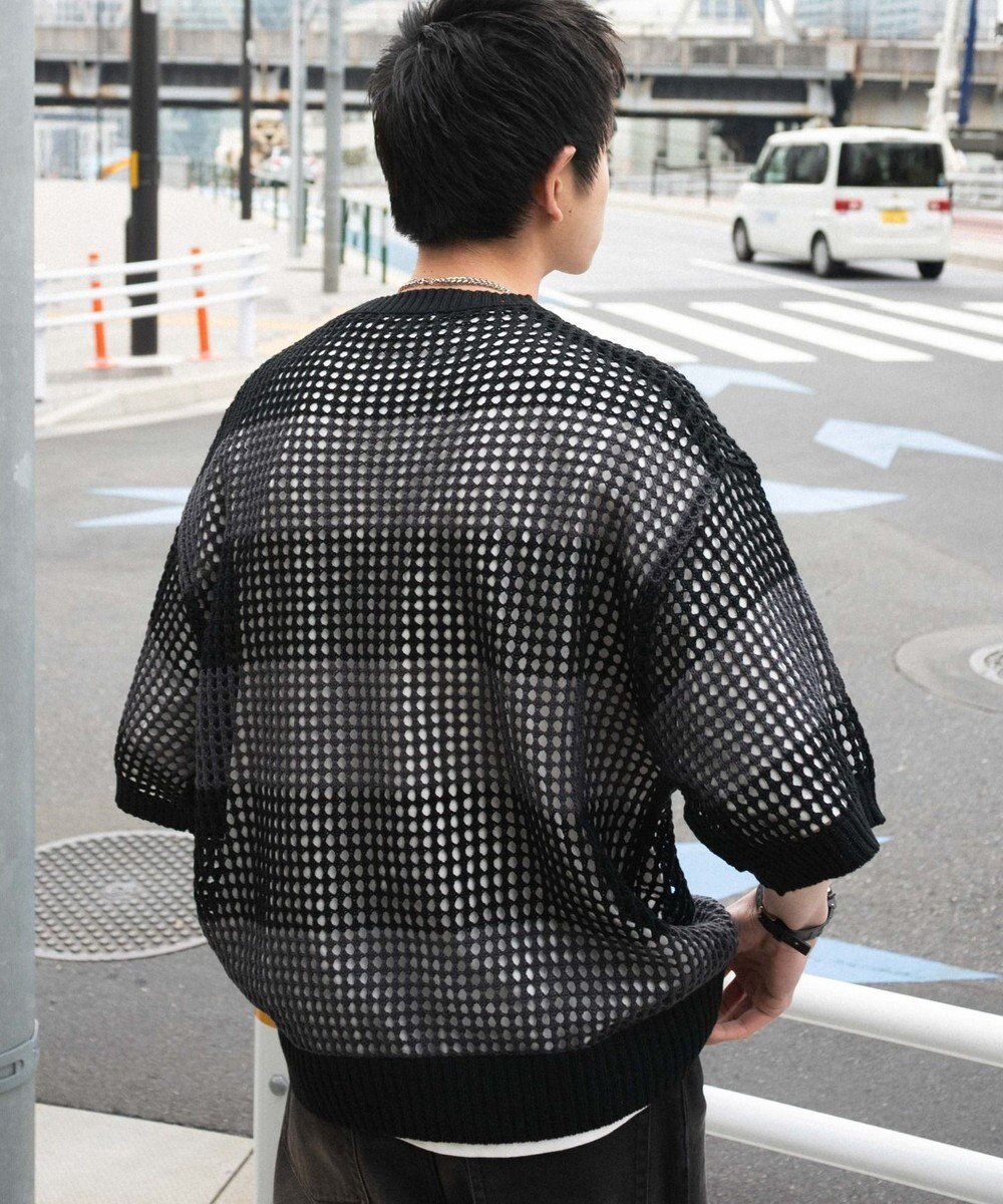 WEGO 【３点SET】アンサンブルメッシュニットプルオーバー（SS） 