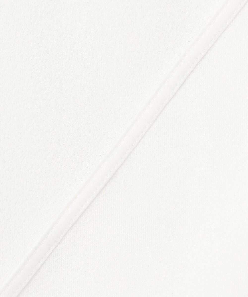 ICB 【先行予約・WEB限定カラーあり】マラボーテライトジョーゼット 半袖ボウタイ付きシャツカラートップス 