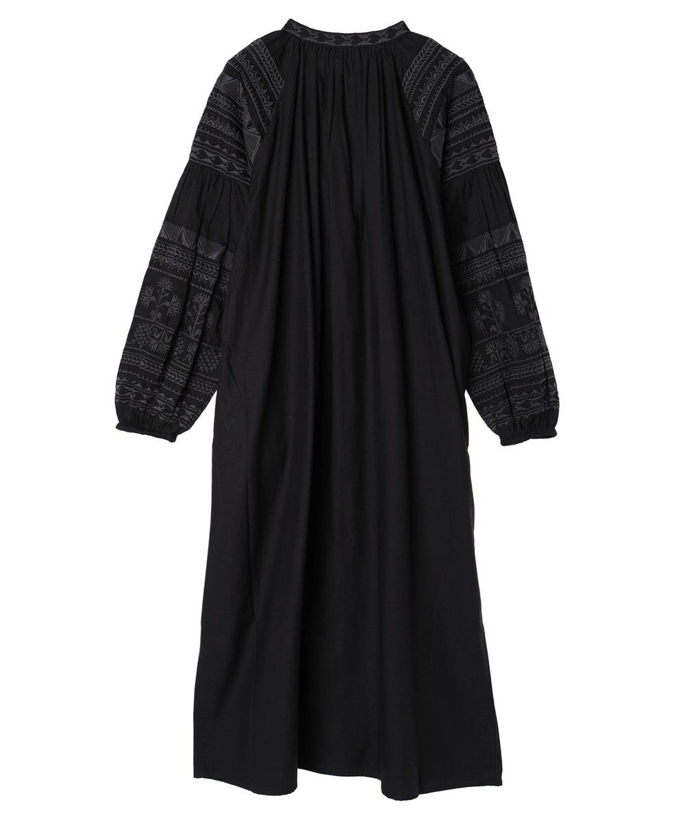 AMERICAN HOLIC インドコットン袖刺繍ワンピース 