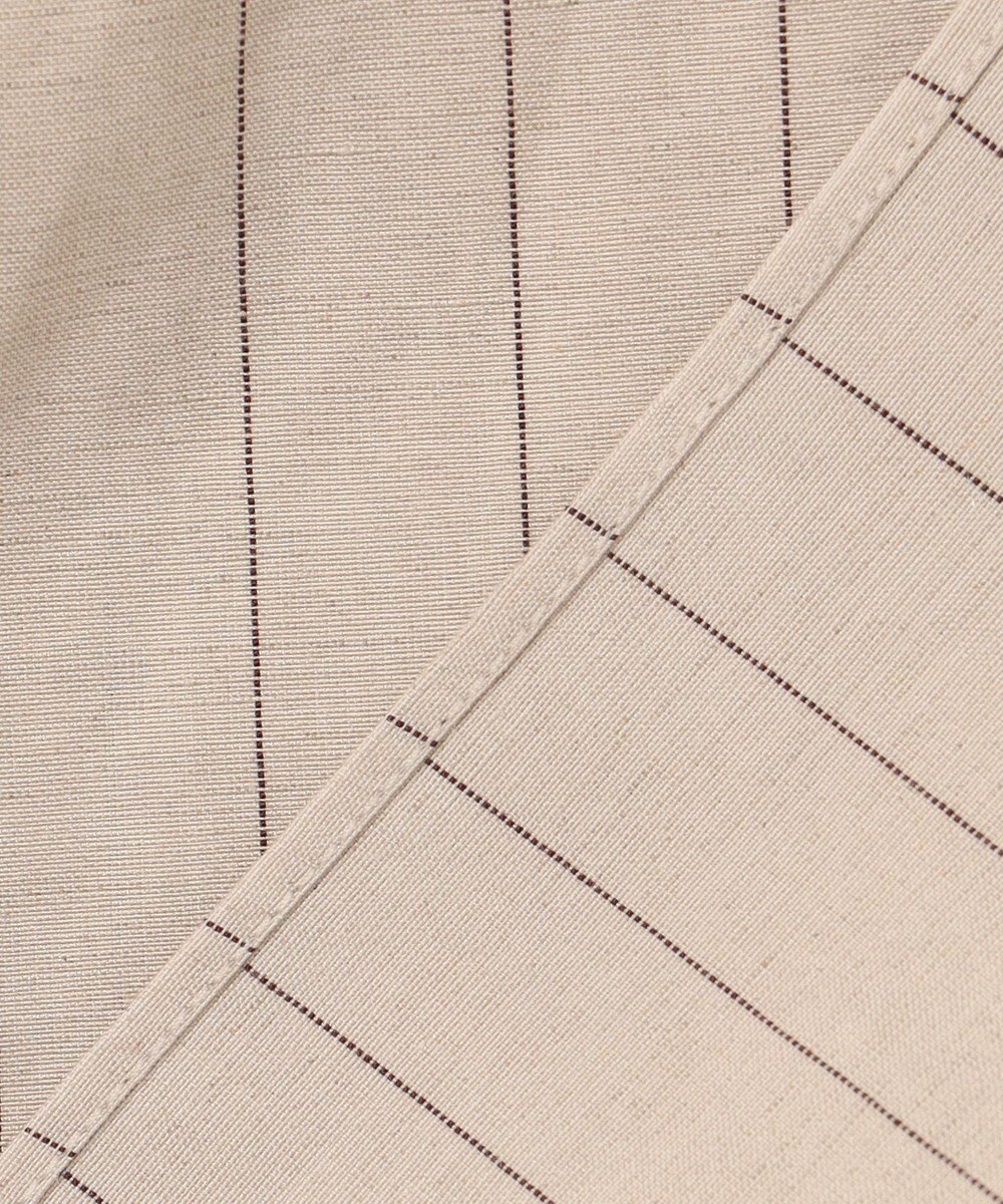 BEIGE， ERYTH / リネンストライプ キャミソール 