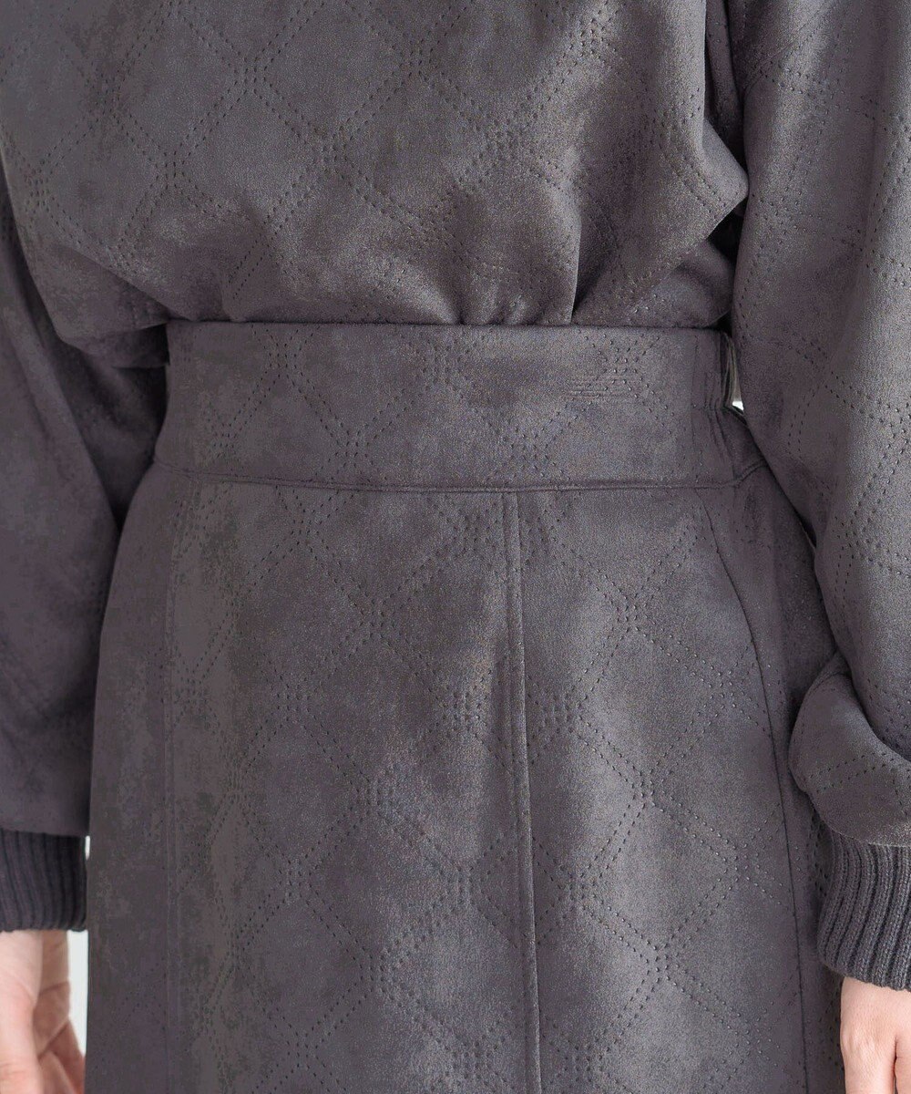 Green Parks ・ＥＬＥＮＣＡＲＥ　ＤＵＥ　エンボスナロースカート 