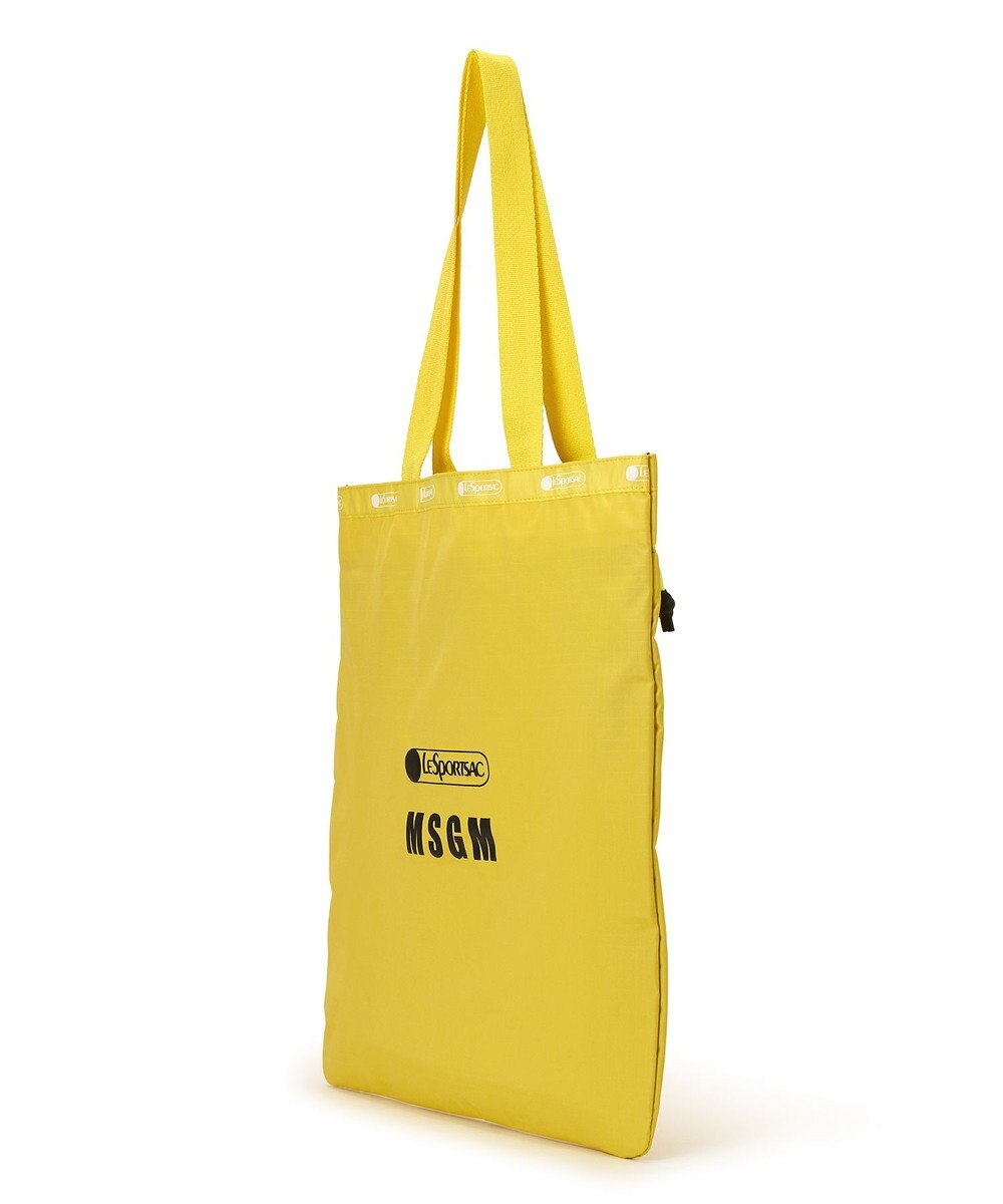 LeSportsac MSGM LG EMERALD TOTE/ロゴトートイエロー 