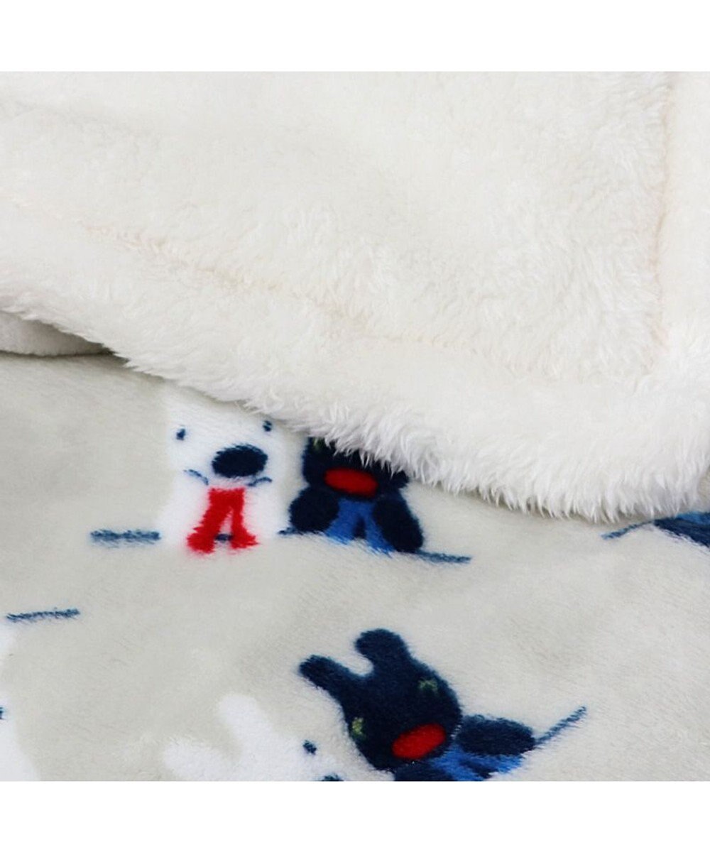 PET PARADISE リサとガスパール 遠赤外線 ボアマット 角型《頬杖柄》 