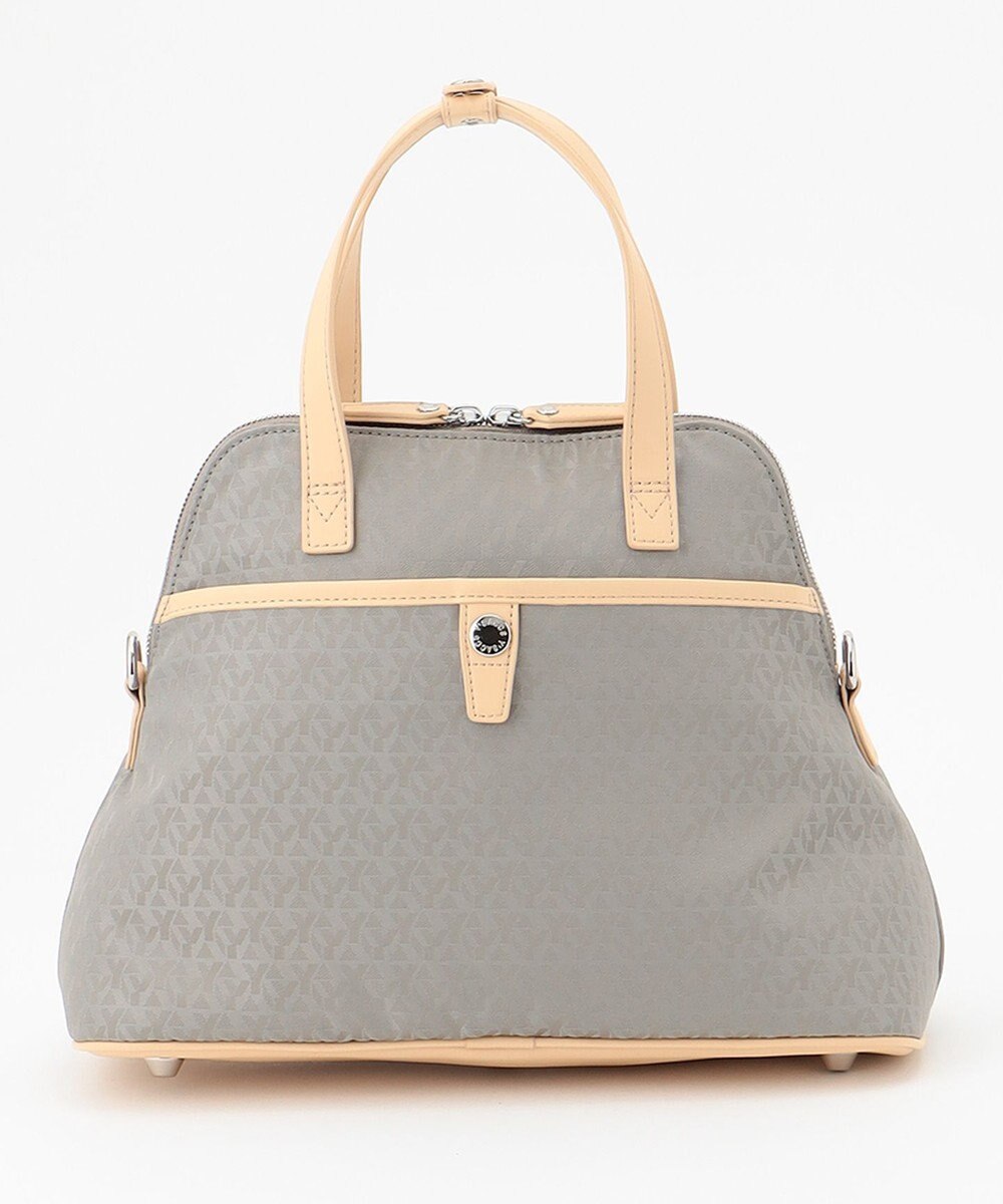 Y'SACCS モノグラムジャカード　ハーフムーン2WAYトート 