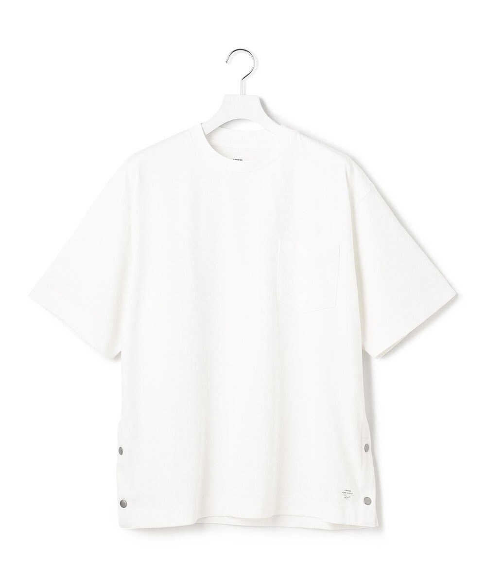 J.PRESS YORK STREET 【UNISEX】サイドスリット Tシャツ 