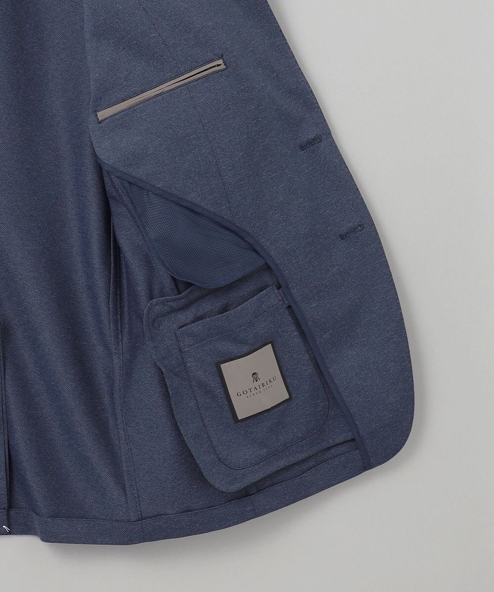 GOTAIRIKU セットアップ対応【洗える/ストレッチ/シワになりにくい】ドライジャージー セットアップジャケット 