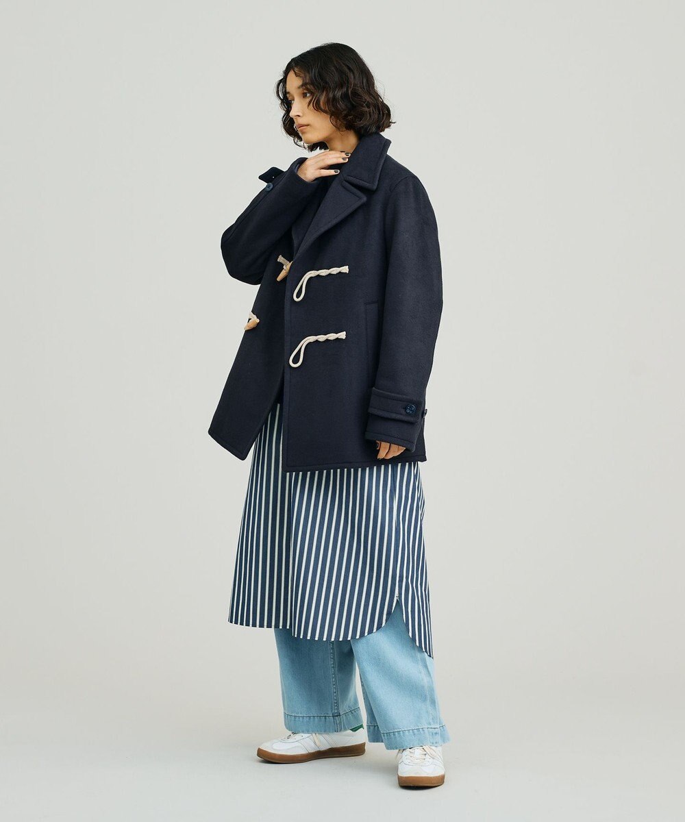 J.PRESS YORK STREET 【UNISEX】メルトン Pコート 