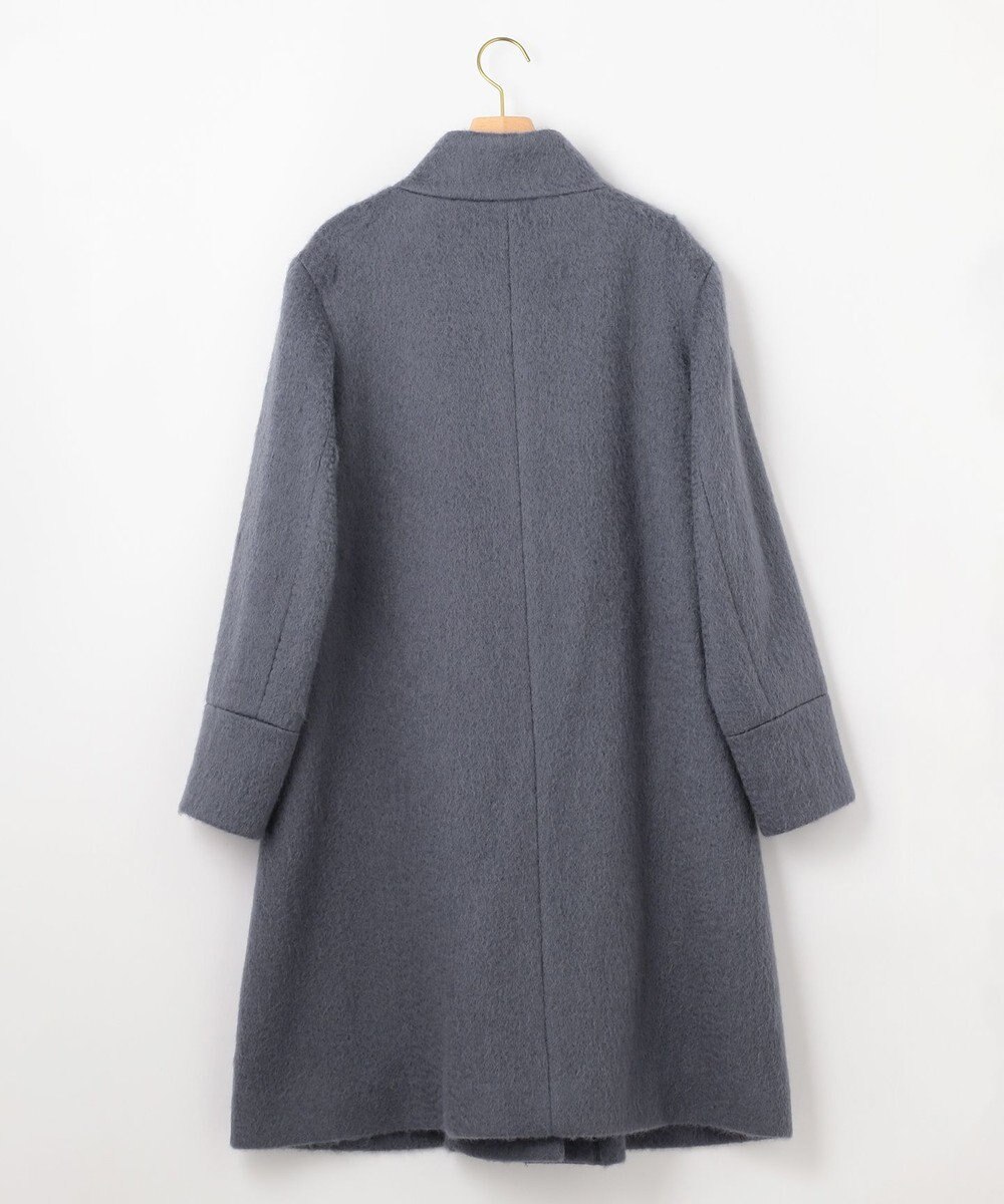 組曲 S スタンドカラーシャギーコート 