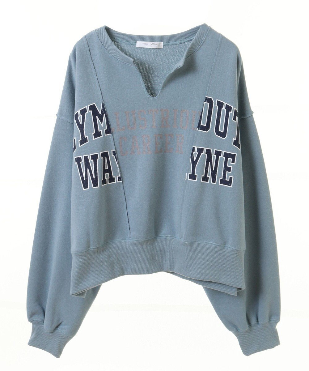 Green Parks リメイクロゴスウェット 