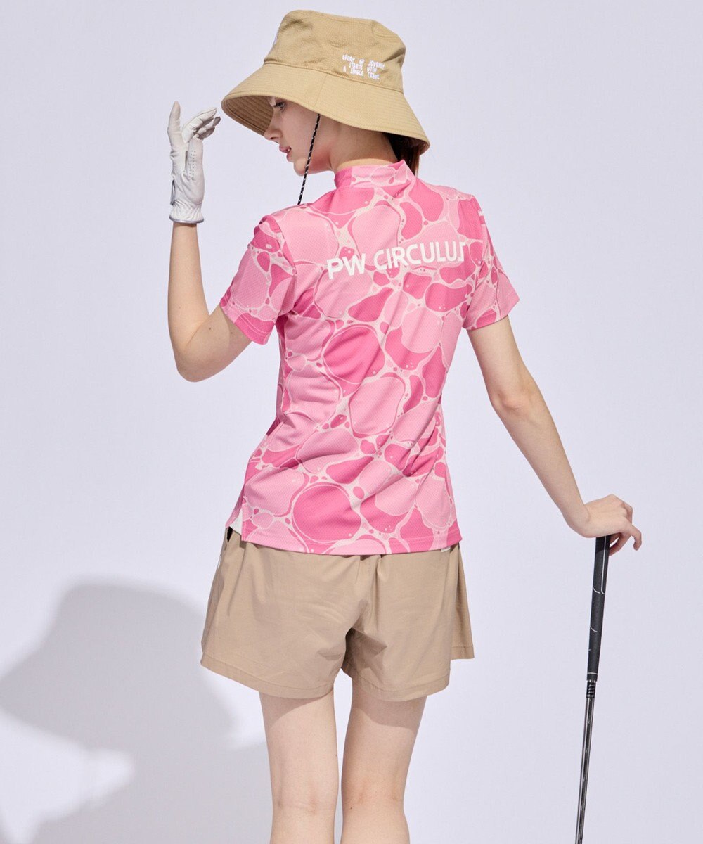 PW CIRCULUS 【ｗOMEN】TURTLE MOTIFイージーショーツ ゴルフウェア レディース 