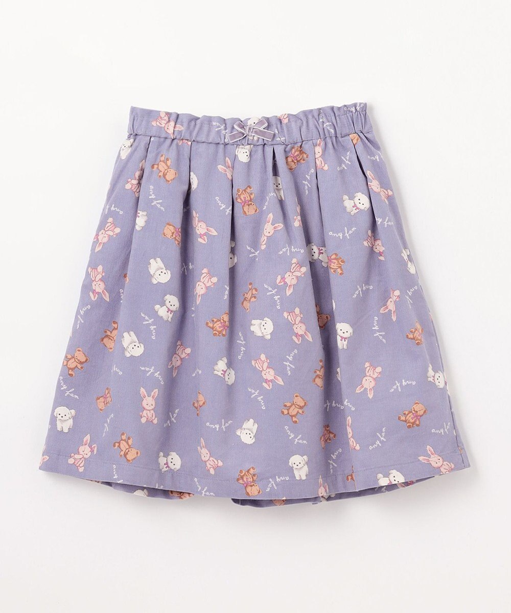 ANY KIDS アニマル 総柄 スカパン 